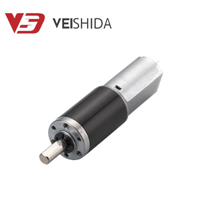 Motor Gearbox Peredam 22MM Planetary DC RPM Rendah Mini